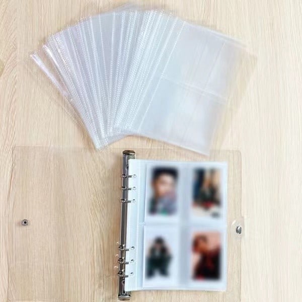 Fotoalbum 3/5 tums fotokort Binder Instax Mini Album white 3 inches white 3 inches