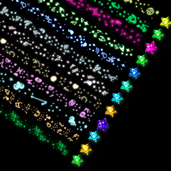 Star Paper Strips, 630 st Färgglada Luminous Origami Lucky Star pappersremsor för hantverk Vikbar skola Undervisning DIY Arts-projekt Hantverkstillbehör