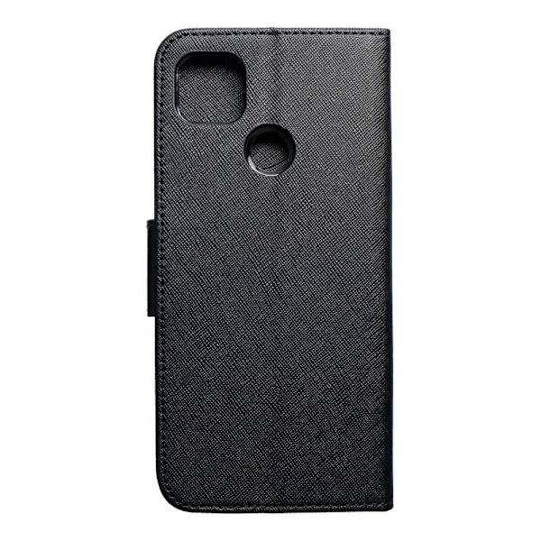 Redmi 9C/9C NFC Plånboksfodral Fancy Eco Läder - Svart