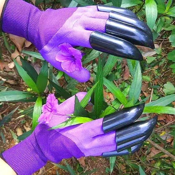 Havehandsker med kløer til plantning, havehandskekløer til kvinder