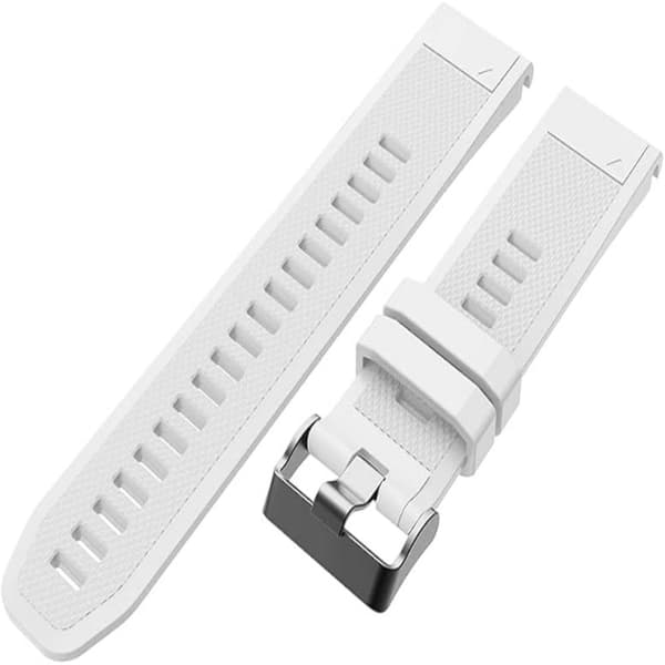 Til Fenix5/6/7/7x/6x/5X Rem 26mm Silikonearmbånd Grey