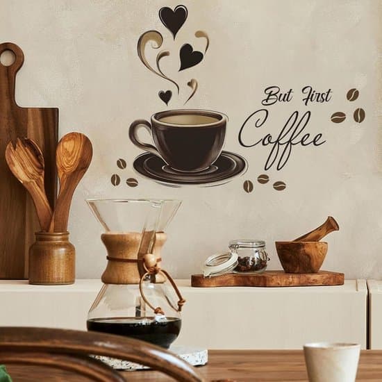 Kaffe Väggdekal