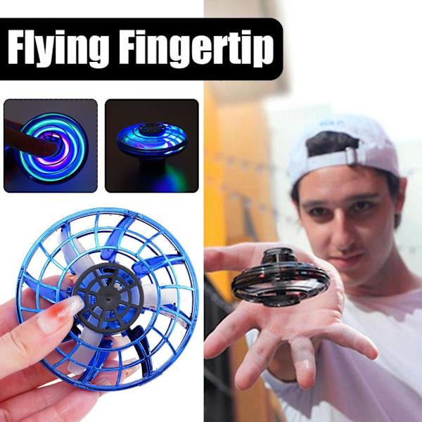Flynova Flygande Spinner Boomerang Fingertip Gyroskop Magisk Min red onesize red onesize