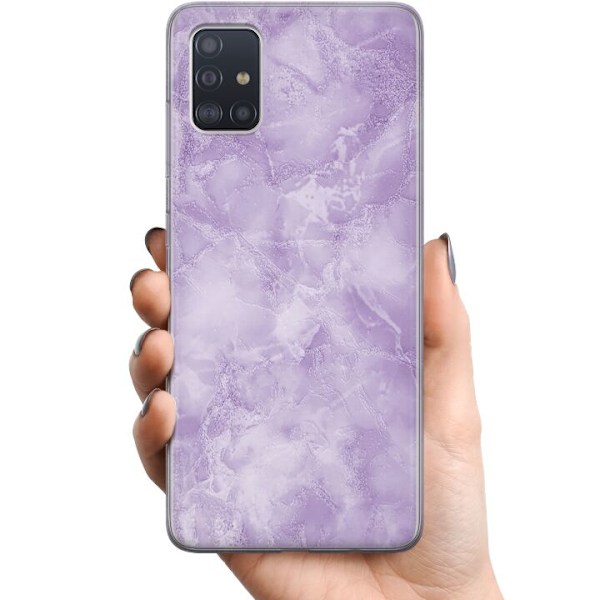 Samsung Galaxy A51 TPU Mobilskal Marmor