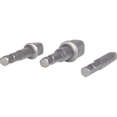 Hex Shank to Square Drive, 3/8\" (65mm) Drill/Driver Shank Adapter