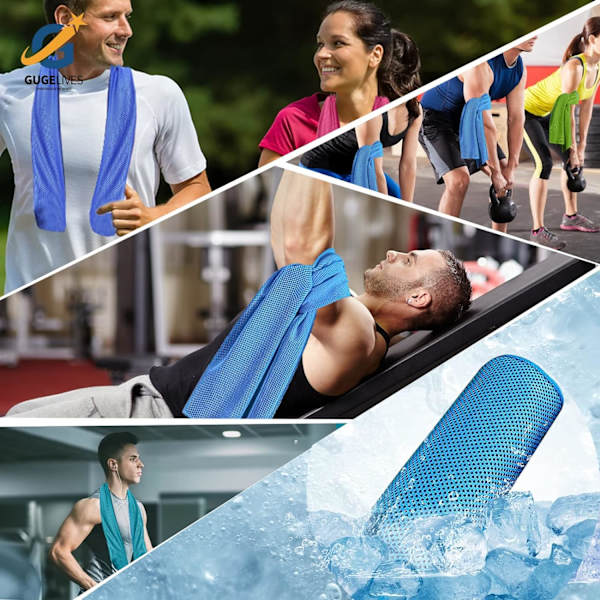 [6 st] Kylhandduk, issport handduk, kylhandduk för omedelbar kylning