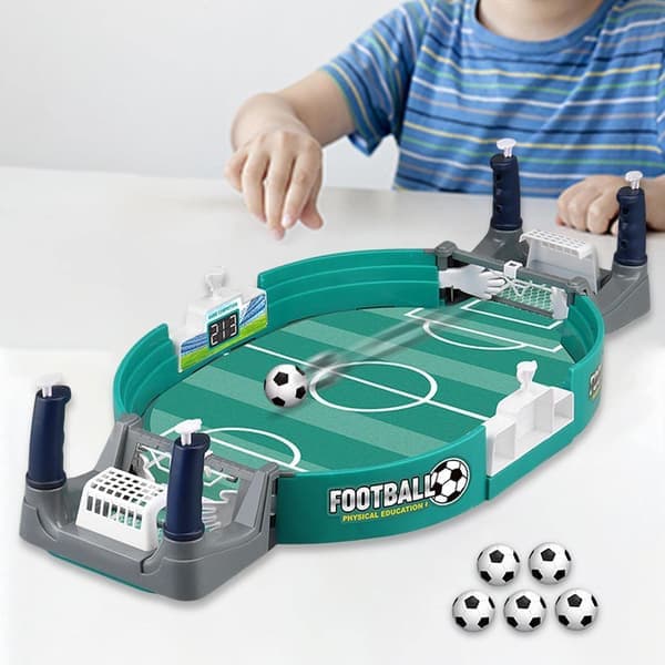 Miniature bordfodbold flipper arkade stil bordspil interaktivt flipperspil fodboldspil perfekt til fester og børnefester.