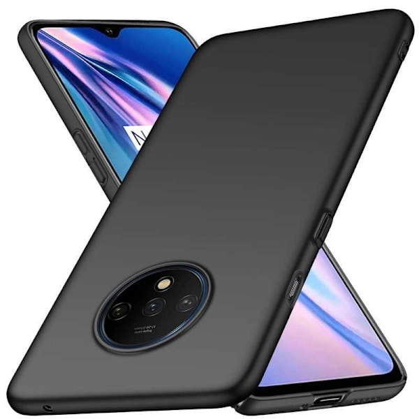 OnePlus 7T Ultratunt Mattsvart Skal Basic V2 Svart