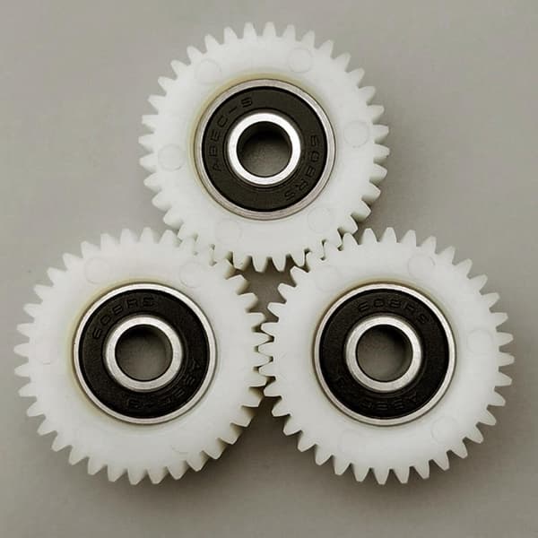 36T planetgir med clutchdel, solid settsett for Bafang motor Ebike nylon gir hvit Hhh - XC