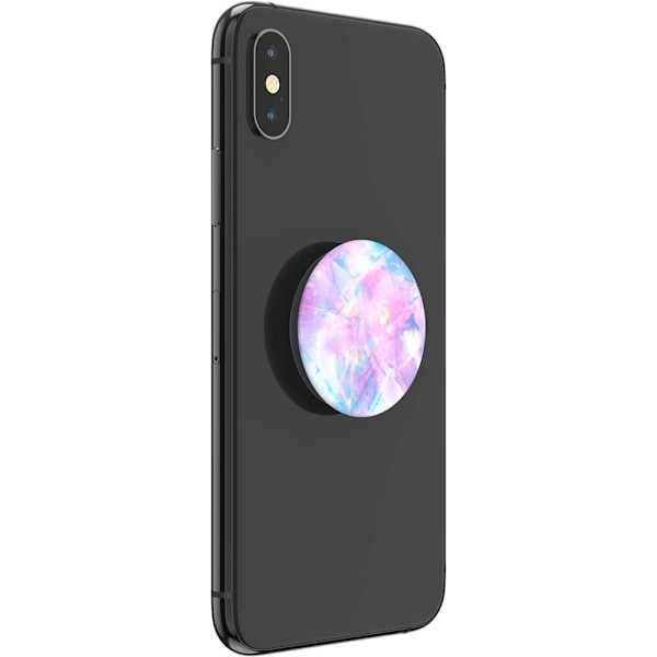 PopSockets Basic Grip Med Ställfunktion Crystal Opal