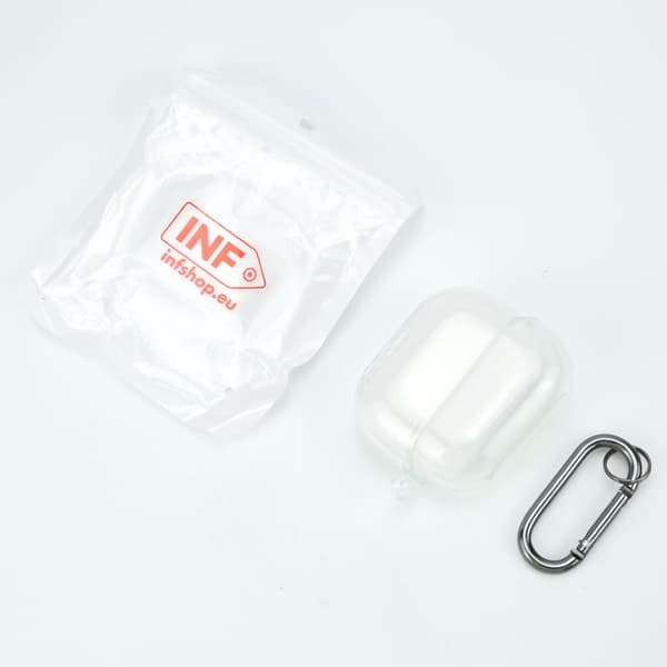 Samsung Galaxy Buds 3/Buds 3 Pro skyddsfodral (med karbinhake)