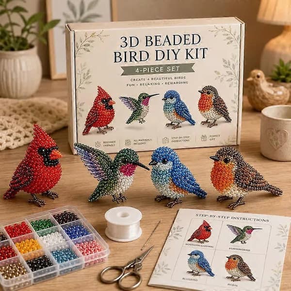 Kreativ Perle Mini Verden 3D DIY Kit Kollektion H