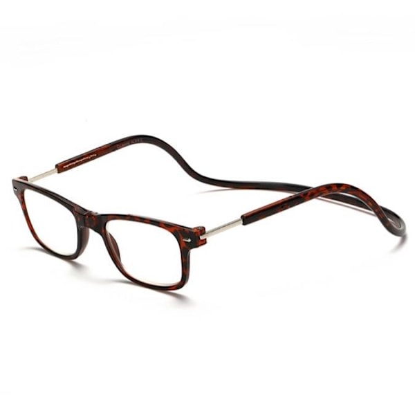 Läsglasögon med Smart-funktion (Ställbara) Leopardmönstrat 3.5 Leopardmönstrat 3.5