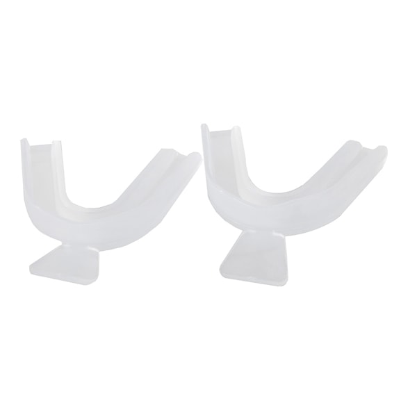 Formbar tandskena 2-pack – mot bruxism och för tandblekning hemma