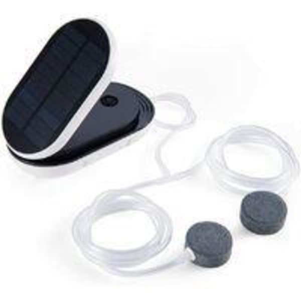 Driftslägen Vänd Luftpump Sol Luftpump Syresättare Vatten Syrepump Akvarium Damm Luftare