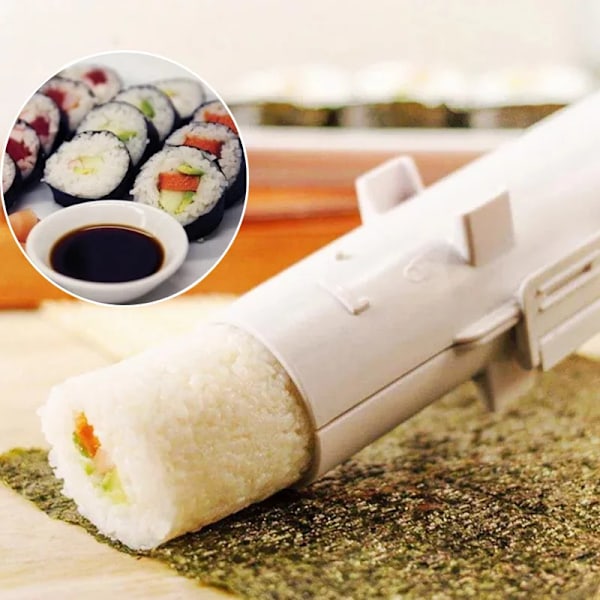 DIY Sushiverktyg för kök - Bazooka Bento-verktyg black black