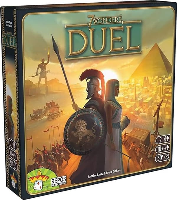 7 Wonders Duel, Brädspel, Ålder 10+, 2 Spelare, 30 Minuters Speltid