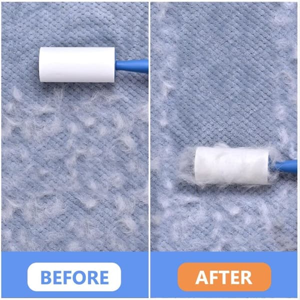 Lint Roller, Very Sticky Lint Roller for Removing Lint and Pet Hair from Clothes (2+6)