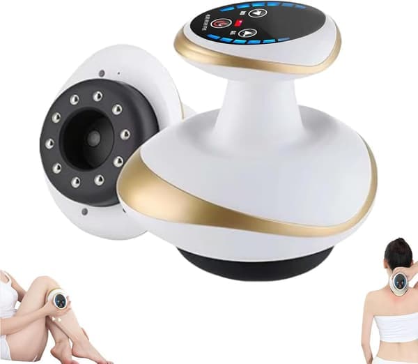 4-i-1 Anti-Cellulit Massager: Gua Sha, Elektrisk Koppning, Meridianrengöring och Värmeterapi Massage