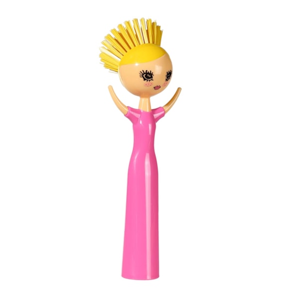 2-Pack - Diskborste - Funky Lady - Borste till Köket - Diska multifärg