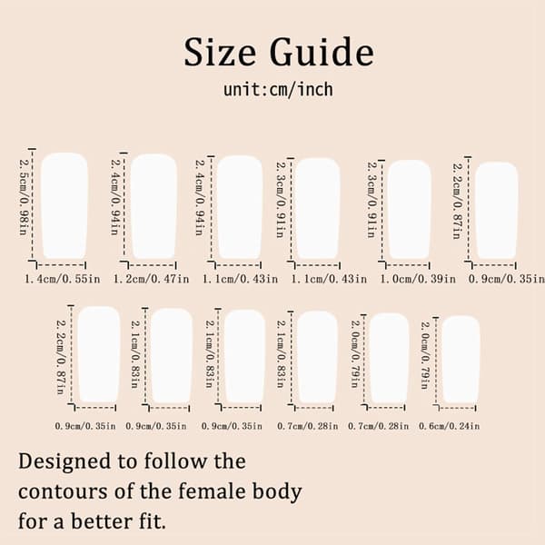 French manicure stickers, medium square 3D flowers false nails, retro style, reusable, suitable for women.