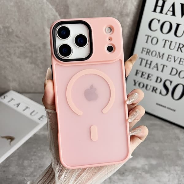 Kompatibel med iPhone 17 PRO-deksel MagSafe TPU - ROSA