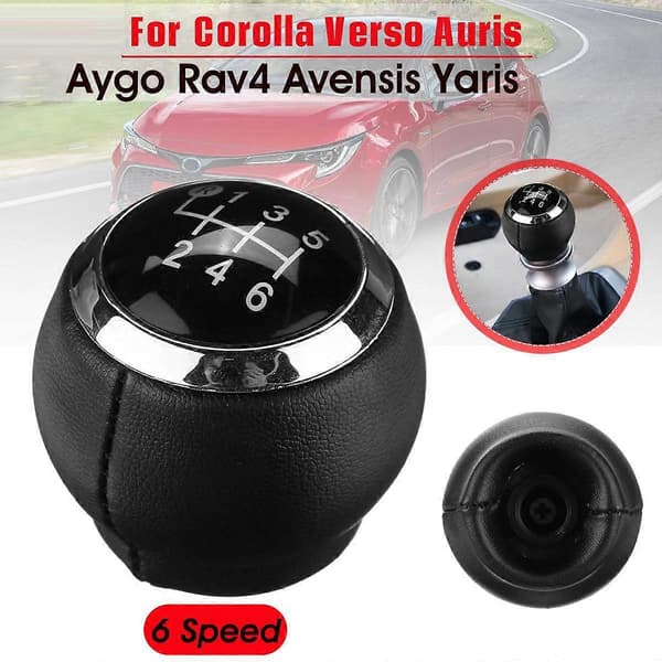 6-gears manuel gearknop til Avensis Yaris Verso