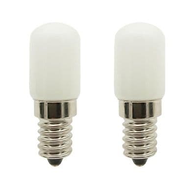E14 LED-pære - YNKKVRE - 2-pak - 1,5W - Kold hvid - 6000K
