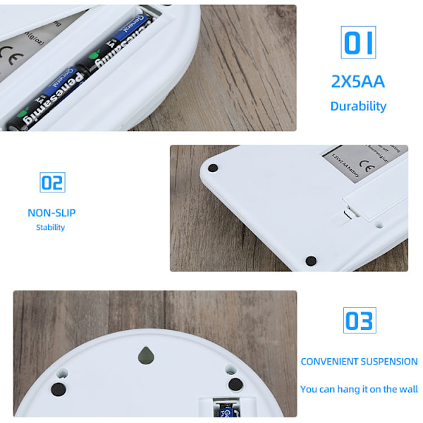 Paket / Post / Köksvåg 10 kg - Batteri ingår -