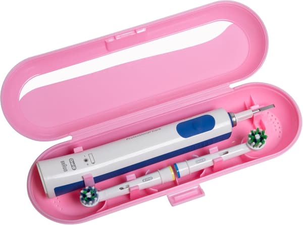 Elektrisk tandborstväska för Oral B Pink