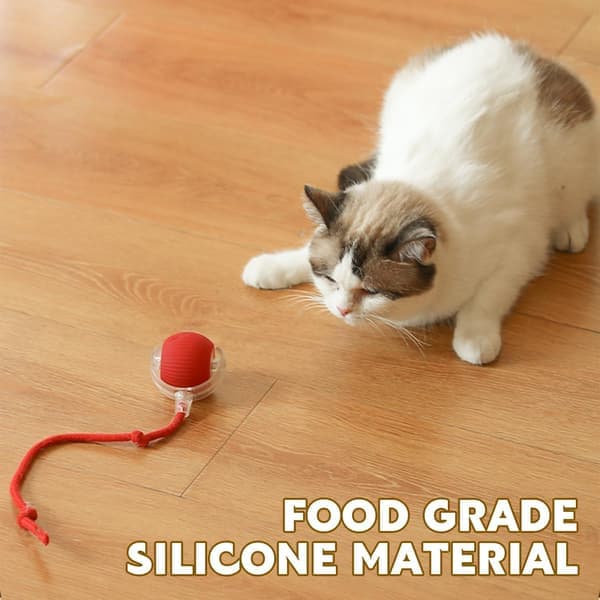 Rolling Pet Ball Interactive Cat and Dog Toy 360° Intelligent Automatic Rolling Ball Chew Resistant Intelligent Rolling Ball.