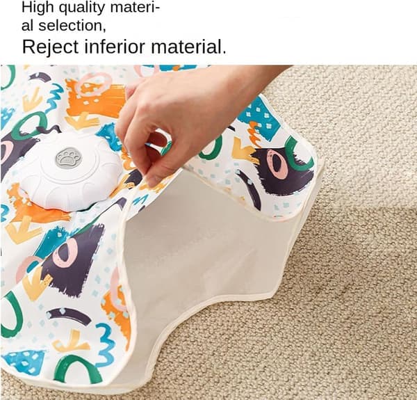 Automatic Rechargeable Cat Toy Motion Activated Rolling Ball Interactive Pet Play Equipment for Indoor Exercise and Kitten Entertainment