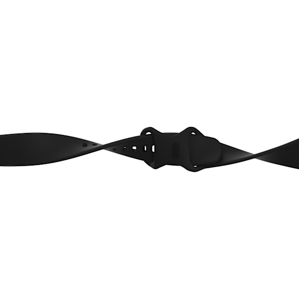 Klockarmband för Fitbit Versa4/Fitbit Versa3/Fitbit Sense/Fitbit Sense2 Svart M Sort M