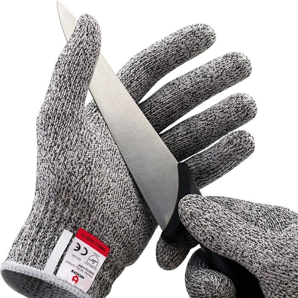 2-PACK Skyddhandske Matlagning Silver Medium Silver Medium