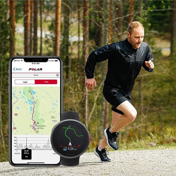 Polar Vantage M (22mm) Armband Silikon Svart