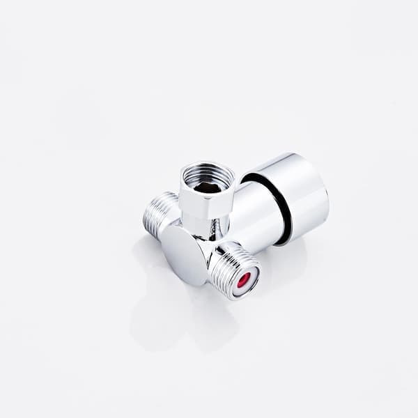 G1/2 Hot Cold Water Mixing Valve Brass Thermostatic Temperature Control Mixer Valve Kit for Automatic Touchless Sensor Faucet