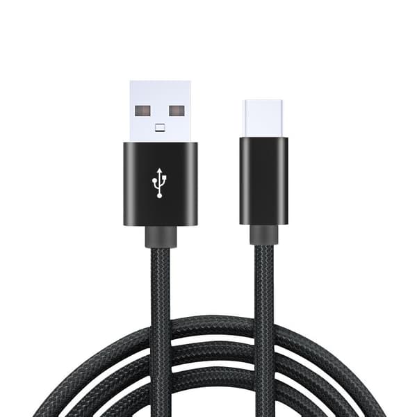 2-pak USB-C 5A Ladekabel 2M Hurtig Opladning Ekstra Lang Guld gold