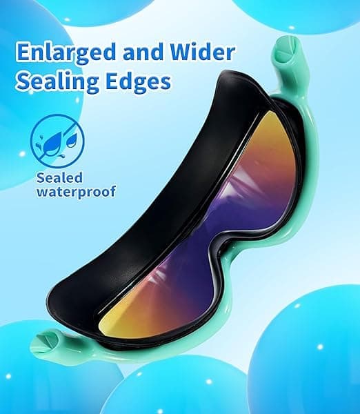 Simglasögon 2-pack Anti-Fog UV-skydd Poolvatten Barn Simglasögon för 3-15 år