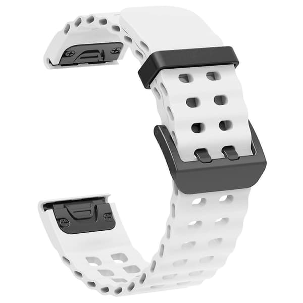 Type C 26mm silikonerem til Garmin Fenix 8 51mm/Enduro 3/Enduro 2 Quick Release Ocean urrem Style C