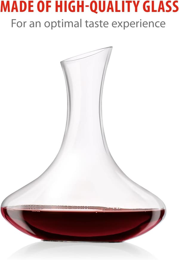 Vinkaraffer - Vinkaraff - Karaffer Vin 1,6 Liter - Rödvinskaraff Karaffer - Rödvinskaraff