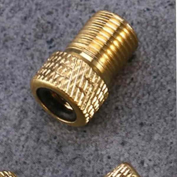 4-pack cykelventil adaptrar, adapterhjulventil med tätningsringar, ventiladapter cykel, cykel Presta ventiladapter för mountainbikes,