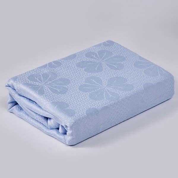 Gyedtr Køletæppe Queen Size, Køletæppe til Nattesved, Blødt og Åndbart Køletæppe til Varme Sovende Blue3
