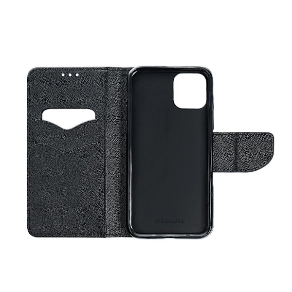 Redmi 9C/9C NFC Plånboksfodral Fancy Eco Läder - Svart
