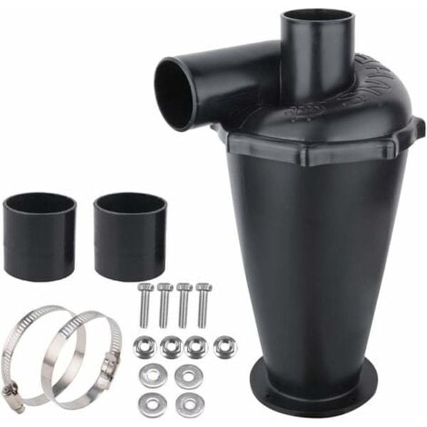 Cyklonseparator, dammsamlare, separationsfilter för dammsugare, cyklonseparator element (svart)