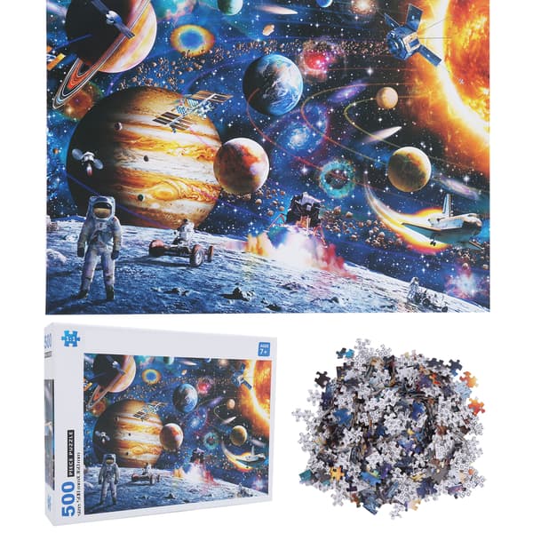 1000 Piece Outer Space Astronaut Puzzle Kids Early Educational Toy Gift LL500-7