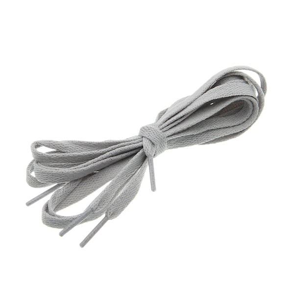Skosnören - Ljusgrå - Platta [180 cm] Ljusgrå one size Ljusgrå