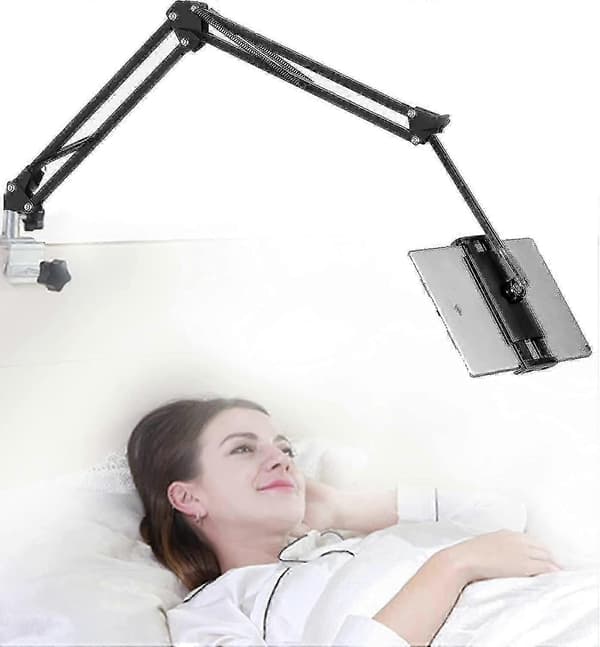 Tablet Holder for Bed, Adjustable and Foldable with 360 Degree Rotation for , , Mobile Phone, Tablet, or Other Devices