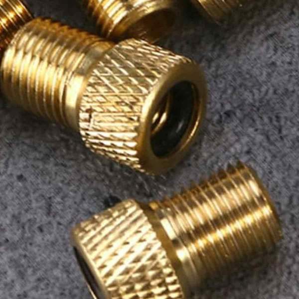 4-pack cykelventil adaptrar, adapterhjulventil med tätningsringar, ventiladapter cykel, cykel Presta ventiladapter för mountainbikes,