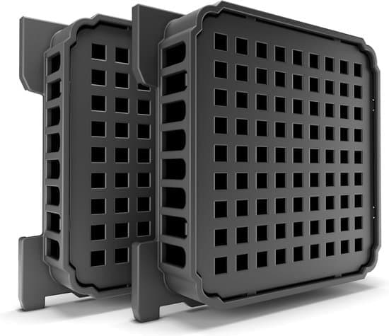 Kullfilter - 2 deler - Passer til Liebherr kjøleskap - FreshAir kullfilter - Aktivt kull - Passer til typene 7440021-00 / 9096989