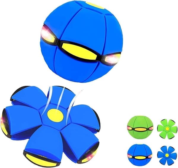 Magic BallMagic Meta BallMagics Bouncing BallsDubbel form fritt omkopplingsbarMagics Bouncing Balls med 6 lamporFörälder-barn interaktiv lämplig (blå